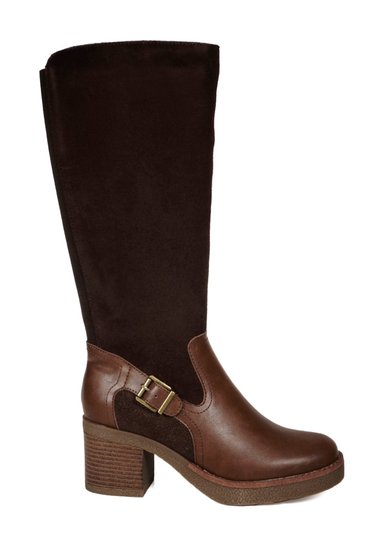 BOTA CUERO USUNE TAUPE - 1