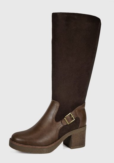 BOTA CUERO USUNE TAUPE - 2