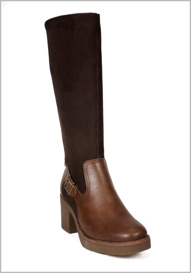 BOTA CUERO USUNE TAUPE - 4