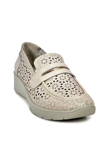 MOCASIN CUERO INAYA BEIGE - 3