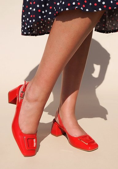 ZAPATO VIENA ROJO - 1