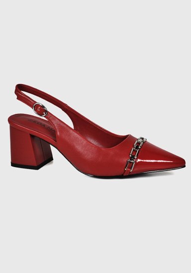 ZAPATO LUXMI ROJO - 2