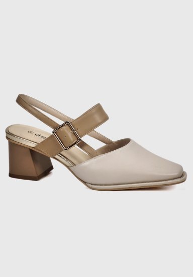 ZAPATO CUERO FINNYE BEIGE - 2