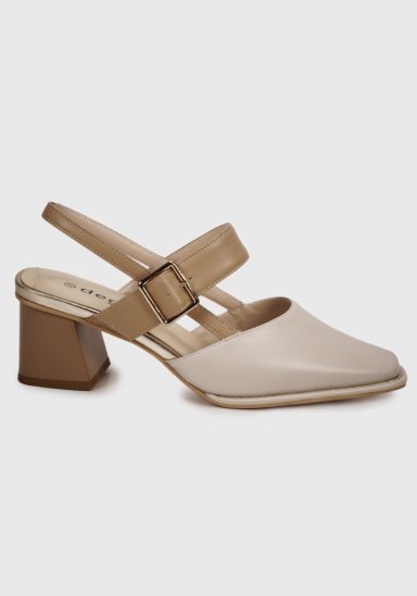 ZAPATO CUERO FINNYE BEIGE - 3