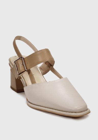 ZAPATO CUERO FINNYE BEIGE - 4