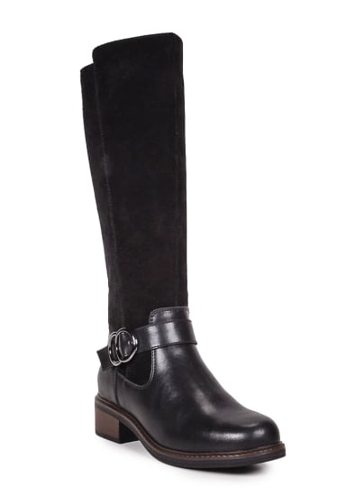 BOTA CUERO DIANE NEGRO - 2