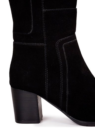 BOTA CUERO DORTHE NEGRO - 4