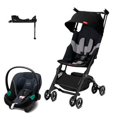 COCHE TRAVEL SYSTEM POCKIT PLUS AT V. BLACK+ATON S2+BASE - 1