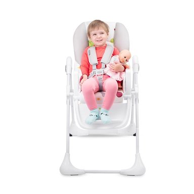 SILLA COMER KINDERKRAFT PLEGABLE YUMMY GRIS - 8