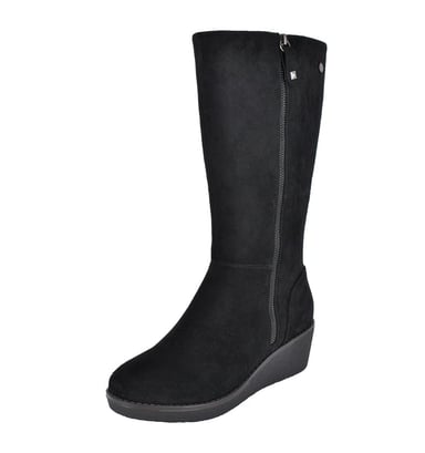 BOTAS MUJER ALQUIMIA NEGRO INARA - 1
