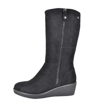 BOTAS MUJER ALQUIMIA NEGRO INARA - 2