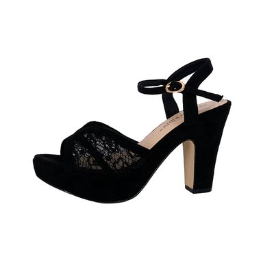 SANDALIAS MUJER ALQUIMIA NEGRO NEMES - 2