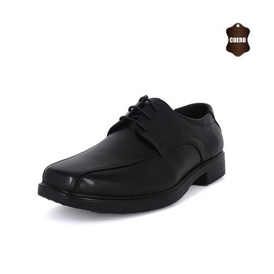 ZAPATO DE CUERO ALCOR NEGRO LONDON ADIXT - 1