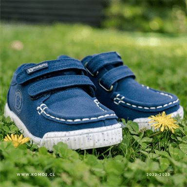 ZAPATO CASUAL NIÑO BROMELIA AZUL BAMBOO - 5
