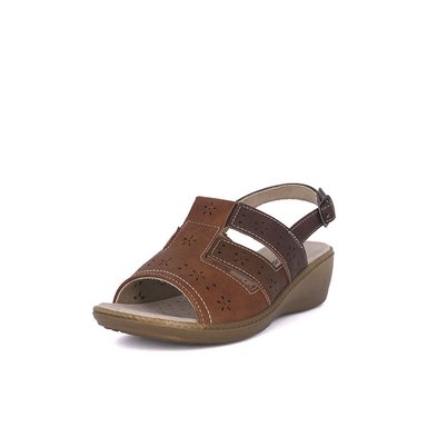 SANDALIAS MUJER PASSER CARAMELO CACTUS - 1