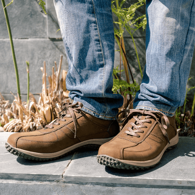ZAPATO DE CUERO CASUAL AGAVE CAFE LONDON ADIXT - 5