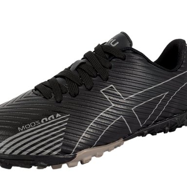 ZAPATILLAS HOMBRE UNISPORT FÚTBOL NEGRO TORRE - 4