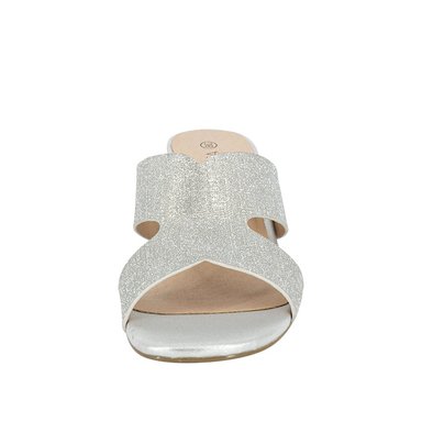 SANDALIAS MUJER ALQUIMIA PLATEADO DE VESTIR FAURE - 3