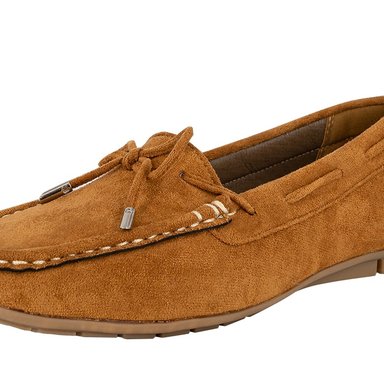 MOCASINES MUJER ALQUIMIA CARAMELO MAUBIC - 4