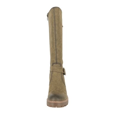 BOTAS MUJER ALQUIMIA LARGA TANA KHAKI - 3