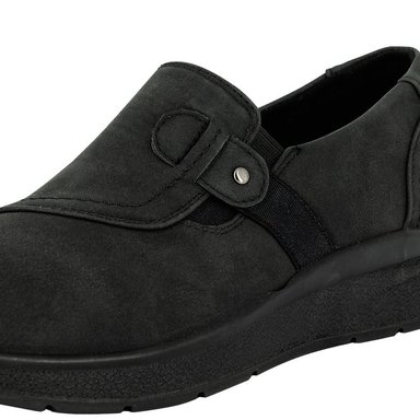 MOCASINES MUJER PASSER NEGRO TELES - 5
