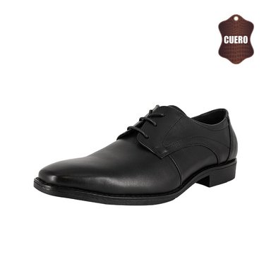 ZAPATO DE CUERO REIG NEGRO LONDON ADIXT - 1