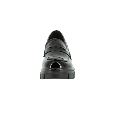 MOCASINES MUJER ALQUIMIA NEGRO MURCIA CHAROL - 3