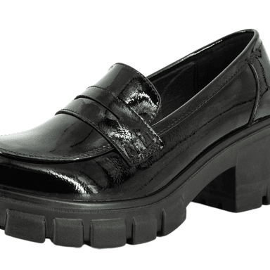 MOCASINES MUJER ALQUIMIA NEGRO MURCIA CHAROL - 4