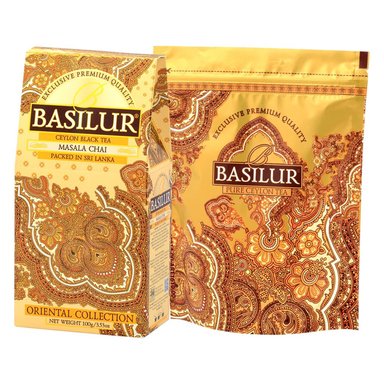 INFUSION TE BASILUR 100 GR ORIENTAL MASALA CHAI HOJA - 4