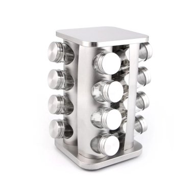 ESPECIERO CONDIMENTOS GIRATORIO METALICO 16 FRASCOS SIMPLIT - 3