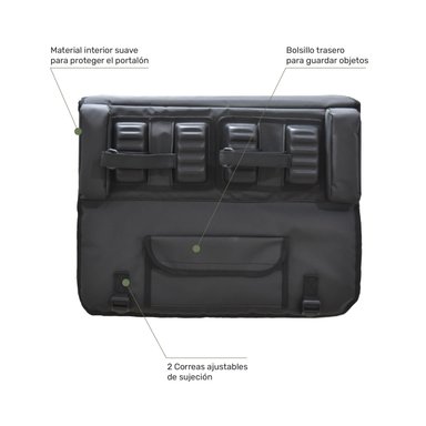PICK-UP PAD LHOTSE PORTA 2 BICICLETAS - 4