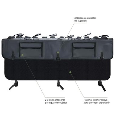 PICK-UP PAD LHOTSE PORTA 6 BICICLETAS - 4