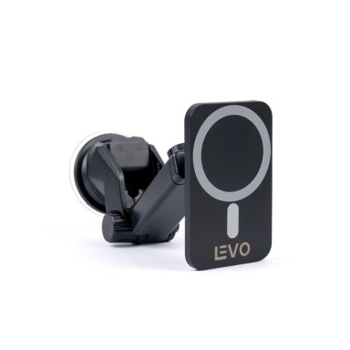 CARGADOR INALAMBRICO RAPIDO AUTO IPHONE 12/13 V+ LEVO - 1
