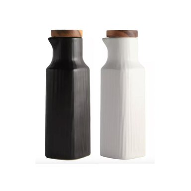 SET ALCUZA CERAMICA 2 PIEZAS CUADRADA 500 ML SIMPLIT - 1