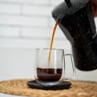 TAZA DE VIDRIO DOBLE PARED 350 ML SIMPLIT - 8