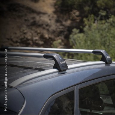 BARRAS PORTAEQUIPAJE R13 DE ALUMINIO PARA TECHO XROAD - 8