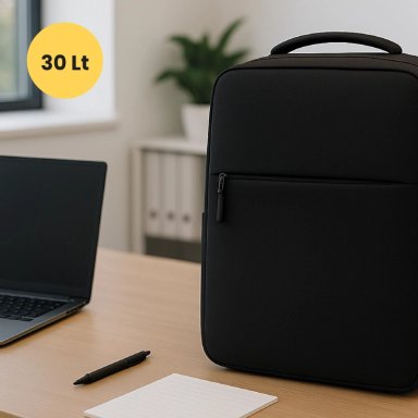MOCHILA PARA NOTEBOOK CON PUERTO USB 15' NEGRO LEVO - 2
