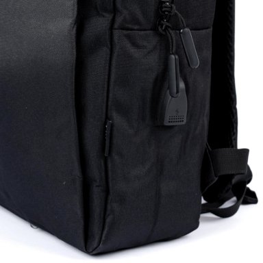 MOCHILA PARA NOTEBOOK CON PUERTO USB 15' NEGRO LEVO - 8