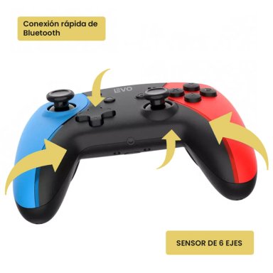 CONTROL JOYSTICK CONTROLLER COMPATIBLE NINTENDO SWITCH LEVO - 3
