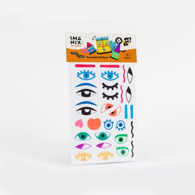 STICKERS IMANIX MULTICOLOR REUTILIZABLE - 1