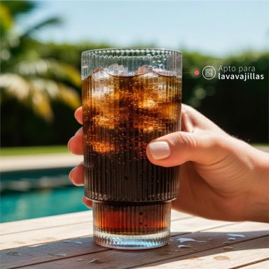 SET 6 VASOS LARGO VINTAGE CHARLOTTE 350ML SIMPLIT - 5