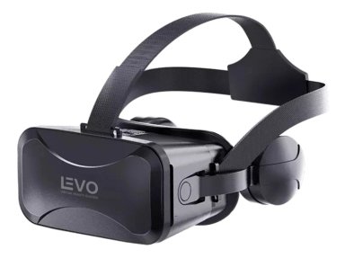 LENTES DE REALIDAD VIRTUAL VR BOX ULTRA + AUDIFONOS LEVO - 1