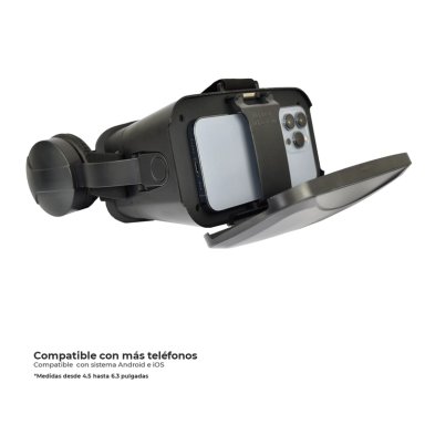 LENTES DE REALIDAD VIRTUAL VR BOX ULTRA + AUDIFONOS LEVO - 3