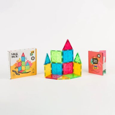 IMANIX JUEGO DE CONSTRUCCION MAGNE TICO 12 PIEZAS - 1