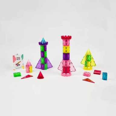 JUGUETE IMANIX MULTICOLOR ROCKET CASTLE 64 PIEZAS MÁGNETICAS - 2