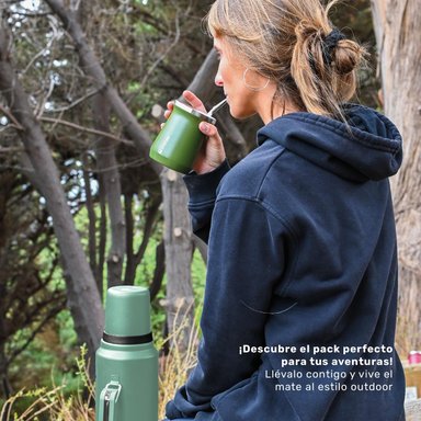 TERMO LIQUIDO CLASSIC 1.3 LTS + MATE BOMBILLA GREEN LHOTSE - 7