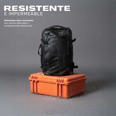MOCHILA VIAJE IMPERMEABLE NOTEBOOK 17,3'BROADPEAK 40L LHOTSE - 6