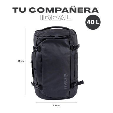 MOCHILA VIAJE IMPERMEABLE NOTEBOOK 17,3'BROADPEAK 40L LHOTSE - 9
