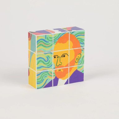 JUEGO DE MEMORIA IMANIX ROSTROS DE ARTISTAS CUBE IT! - 3
