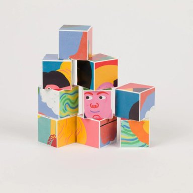 JUEGO DE MEMORIA IMANIX ROSTROS DE ARTISTAS CUBE IT! - 5